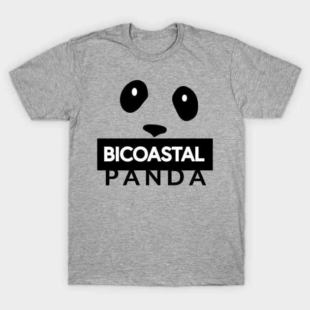 Bicoastal Panda Party of 1 T-Shirt T-Shirt by Marisa:: Host of Bicoastal Panda